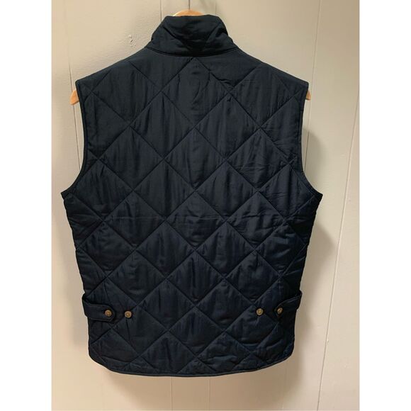 J. Crew Mercantile Navy Blue Quilted Vest Small - Picture 2 of 7